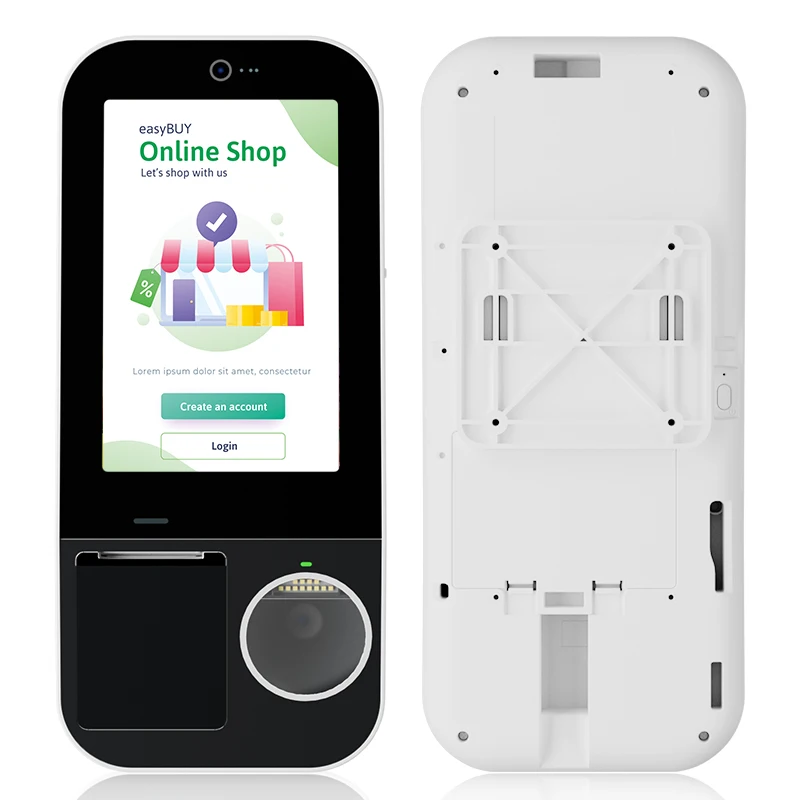 OEM ODM Multi Function Android Smart Mini Touch Kiosk Self Service Order Payment System WiFi/BT/4G/NFC for Retail Applications