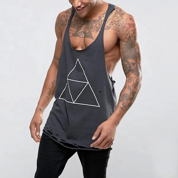 GYM white men singlet fitness  tank top  vest in a customized very very cheap prize wholesale men singlets gym tank tops for men