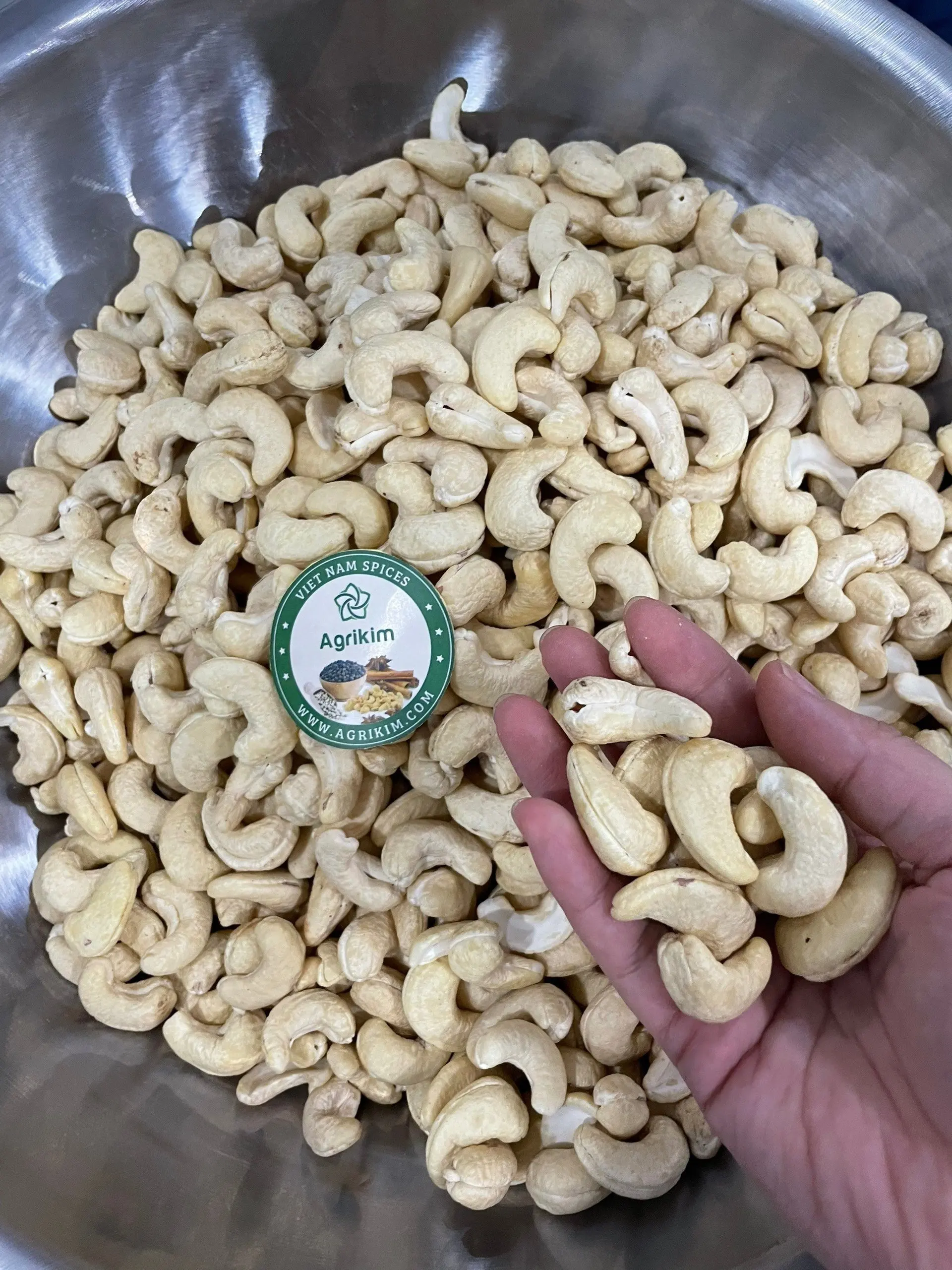 Fully Certificated Organic Cashew Nuts W240/W320/W450 With Factory Price of Vietnam Low Price cashew