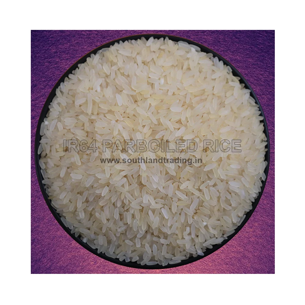 Высококачественный индийский IR64 пароваренный рисовый рис с длинным зерном с 5% сломанным