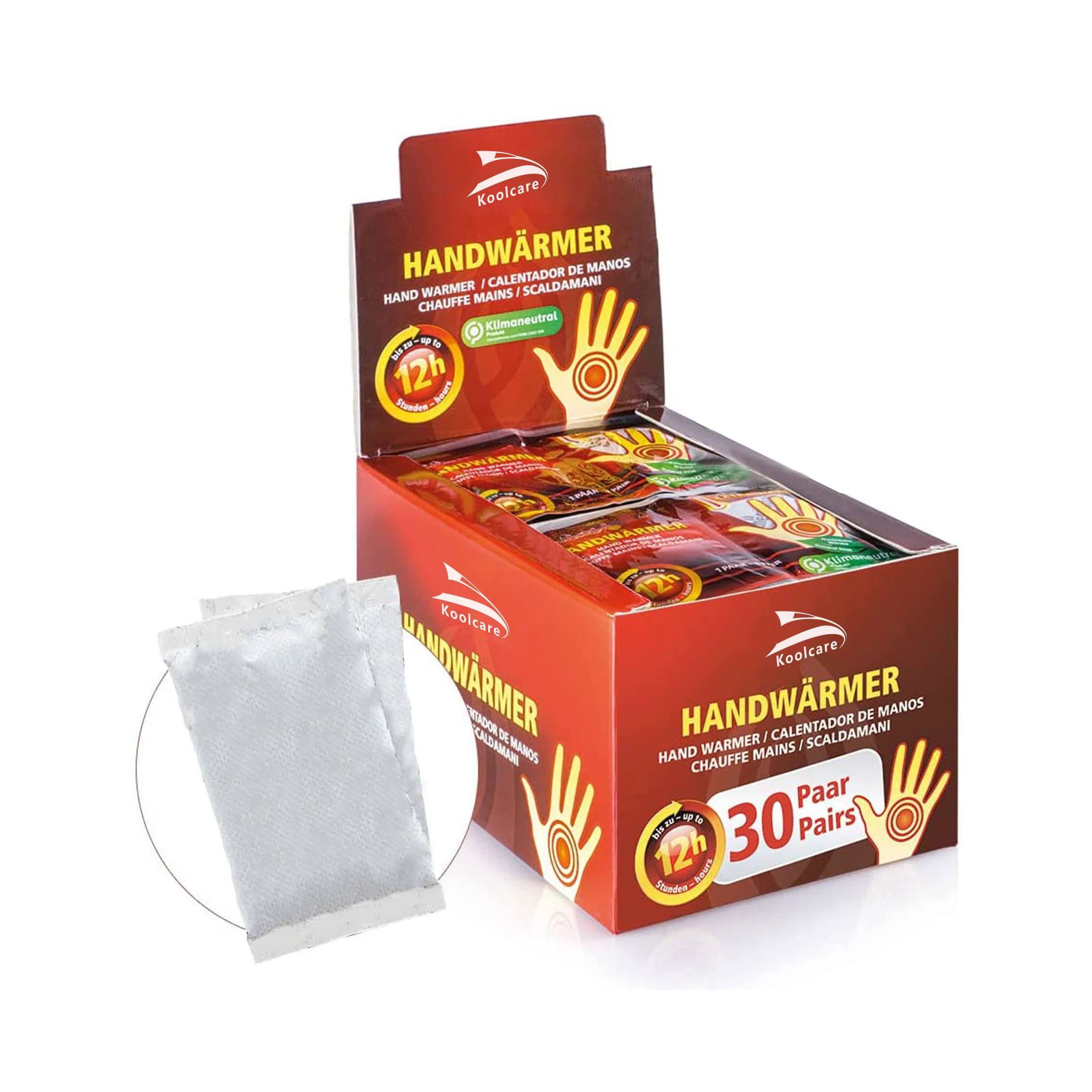 Disposable Heating Pads Warmer Pack Air Activated Heat Patch Portable Hand Warmers