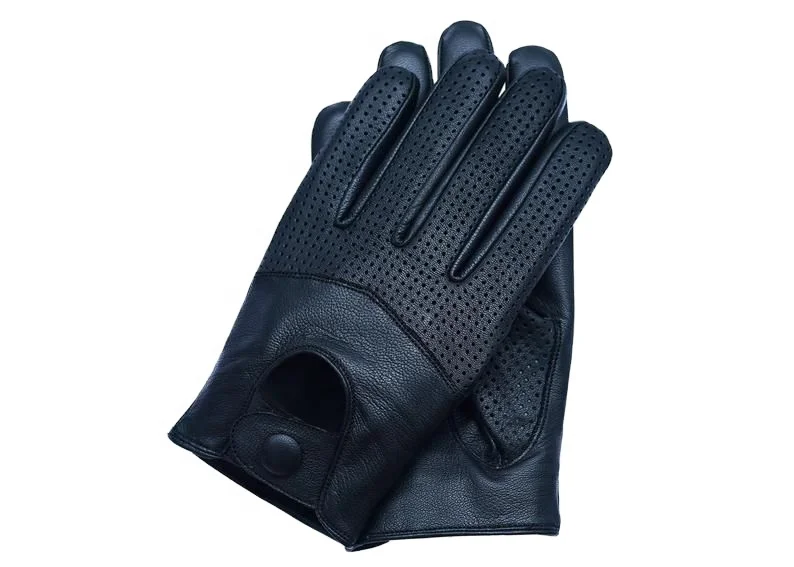 Pure Leather Soft Driving Winter Season Gloves/Genuine Leather Mens Fashion