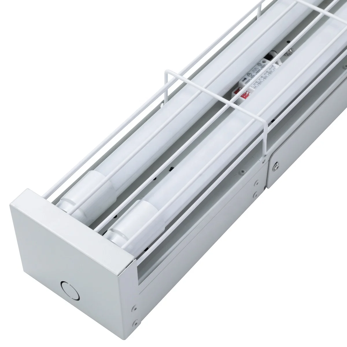 Iron Bracket LED Tube Lamp with emergency function led batten lighting fixture adopts sliding installation design