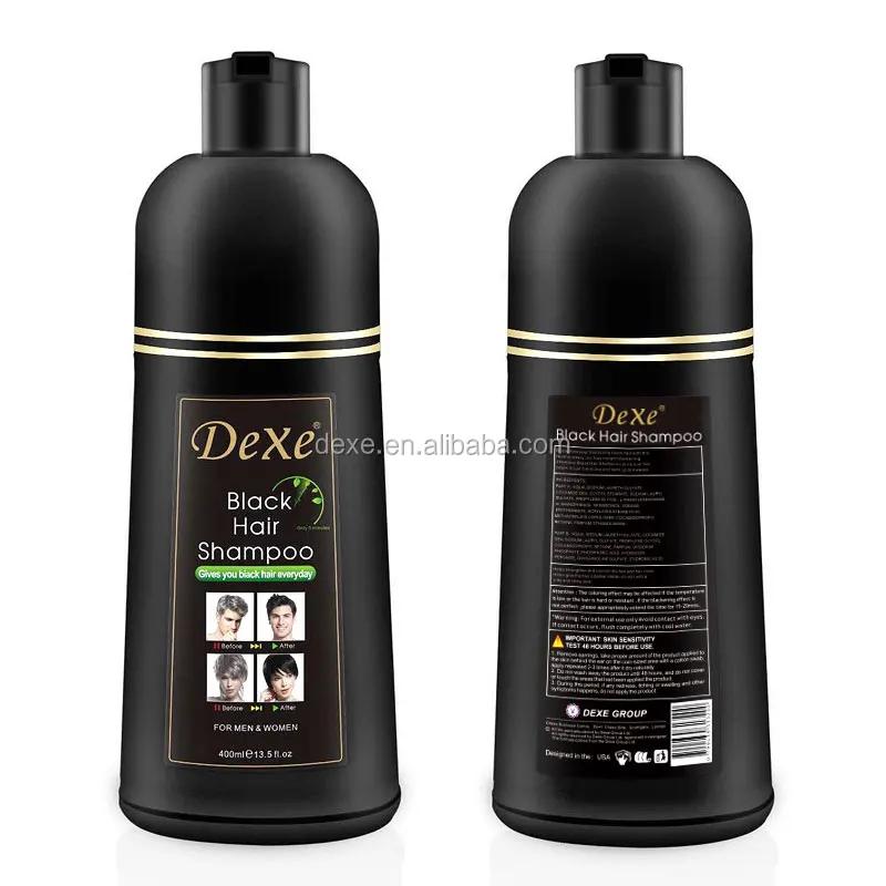 Fast Dye Black brown Hair Shampoo No Ammonia Hair Dye Cream Black Hair Color For Men