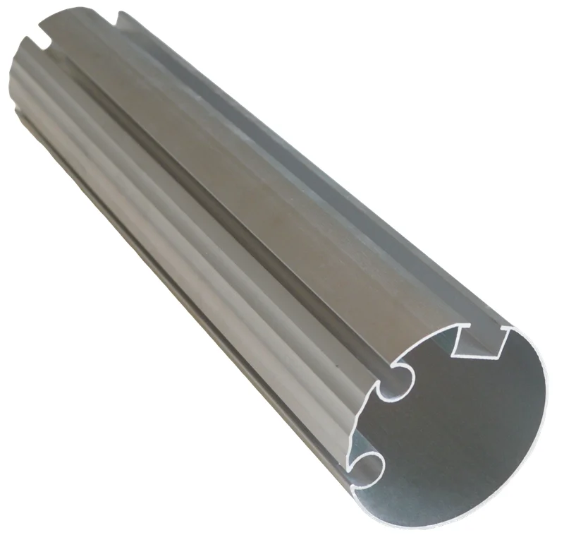 65mm,70mm,80mm aluminum retractable awning tube  roller blades/curtain tube aluminum awning torsion bar fabricator