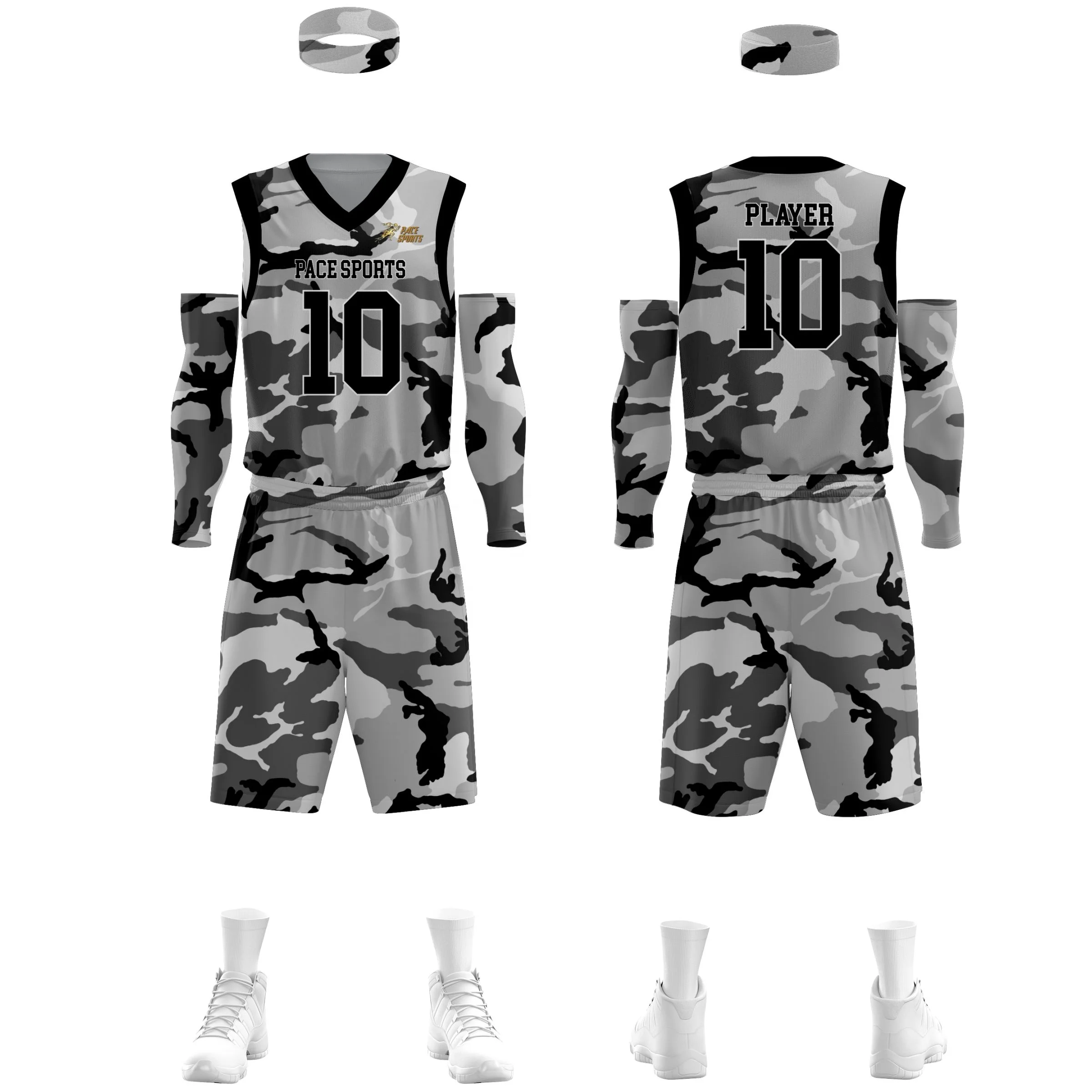 Latest Fashionable Quick Dry Top Quality Stitching sublimated camouflage bsci summer basketball shorts Basketball Uniform