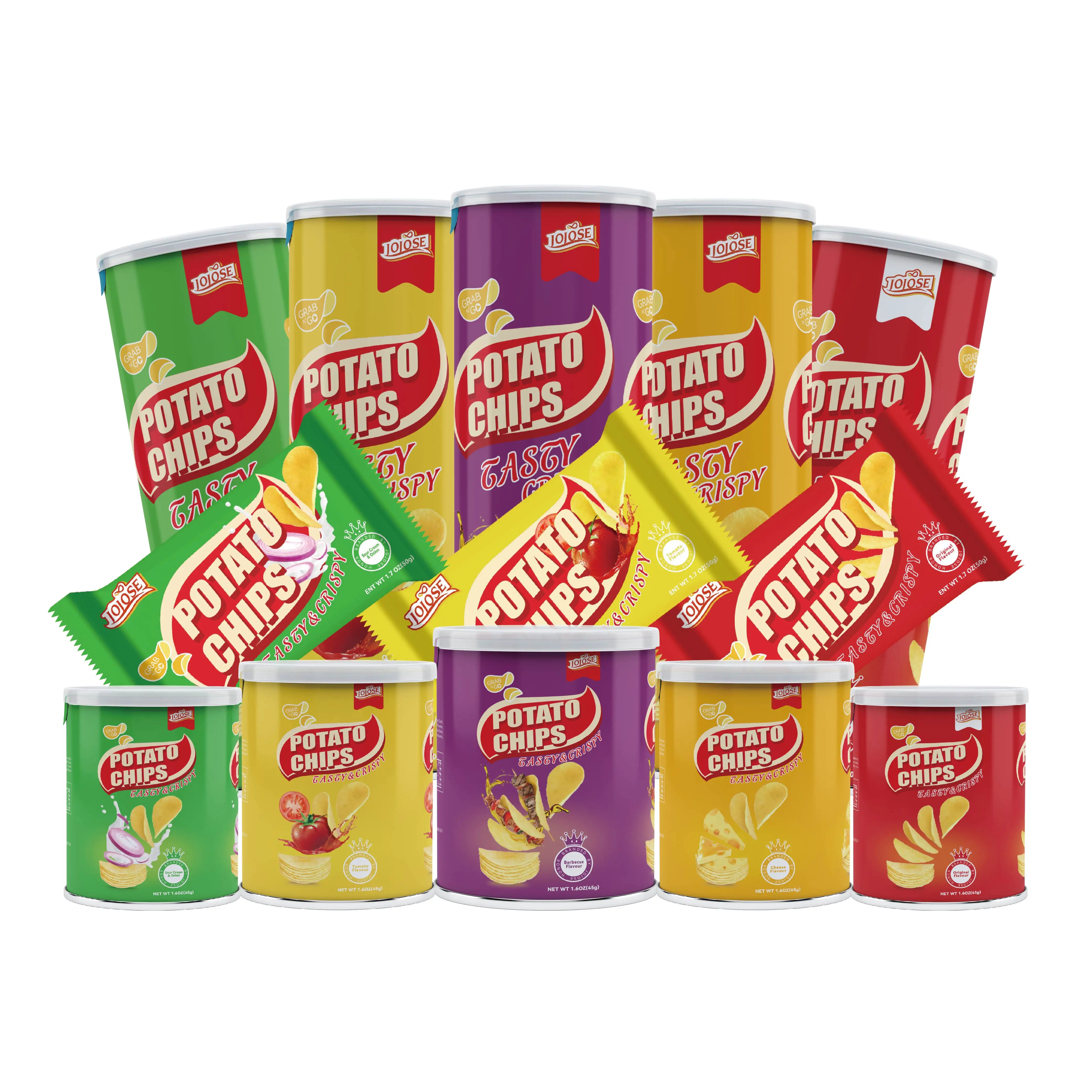 Dubai Wholesale Potato Chips Industrial Cutting Food Ry Suppliers Original Sliced Potato Chips