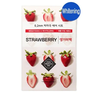 
Корейская косметика Amazon лучший Этюд Дом 0,2 Клубничная терапия воздушная маска для лица OEM ODM 