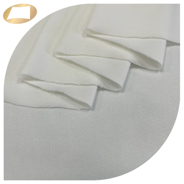 Eco friendly clothy feel polyester lyocell lycra athleisure apparel fabric