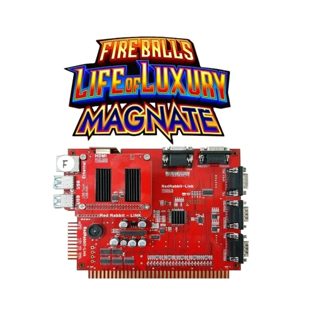 Fire ball lol   MAGANTE  2  in 1  video game board for arcade game machine fire link maquina tragamonedas WMS550 POG factory