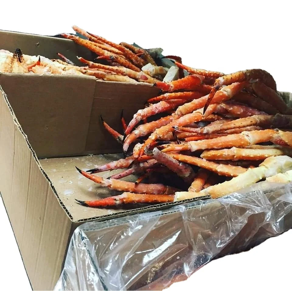 Live Canadian Red King Crabs