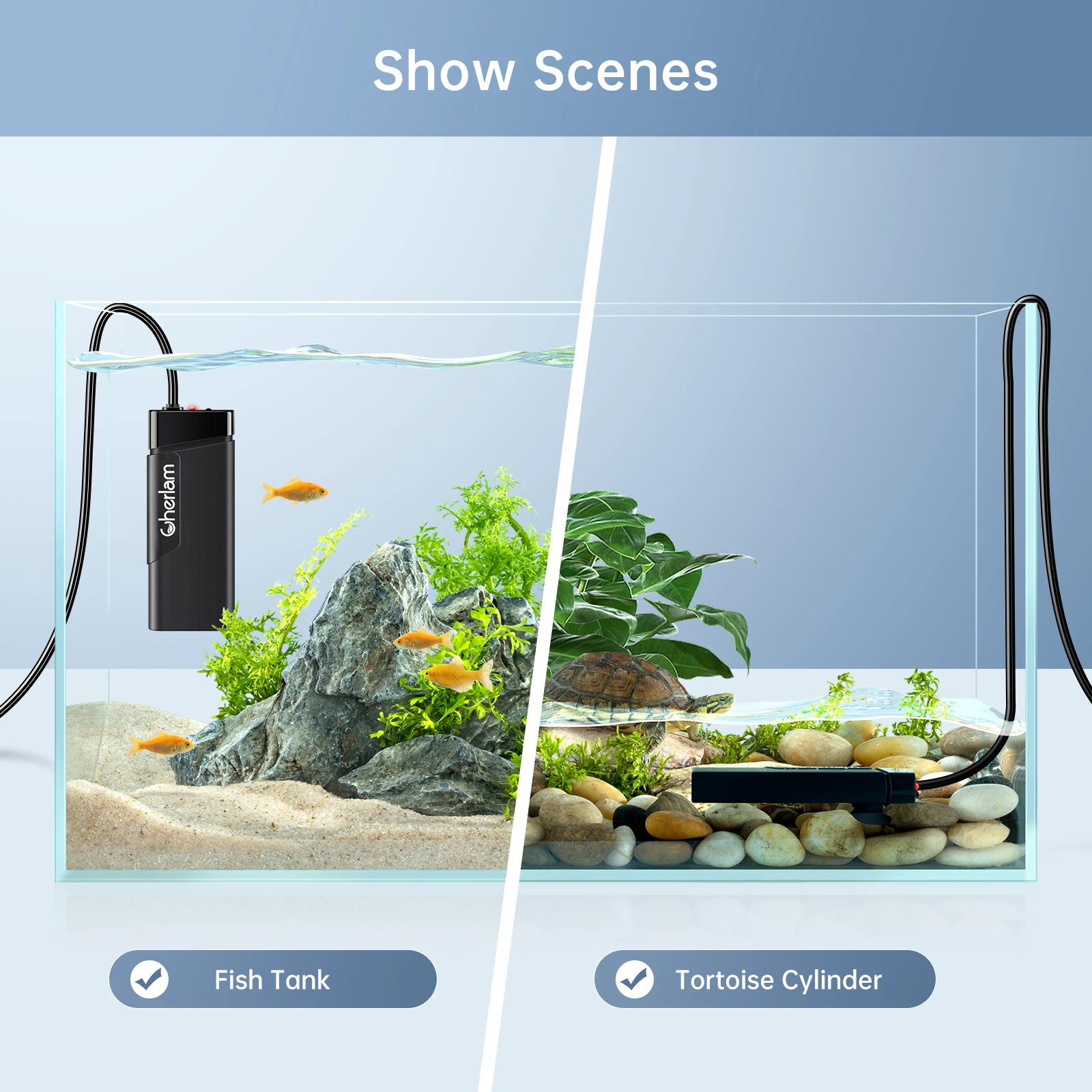 Yee Fish Tank Heating Rod Small Mini Fish Tank Turtle Breeding Heater Factory Wholesale Constant Fish Tank Heating Rod Us