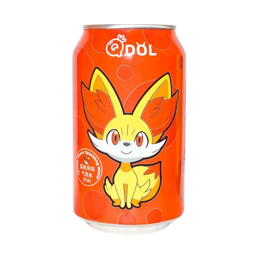 Best Selling Exotic Soda Sparkling Lychee Soda Drink 330ml Fruit Flavor Sparkling Water Carbonated Soft Drink