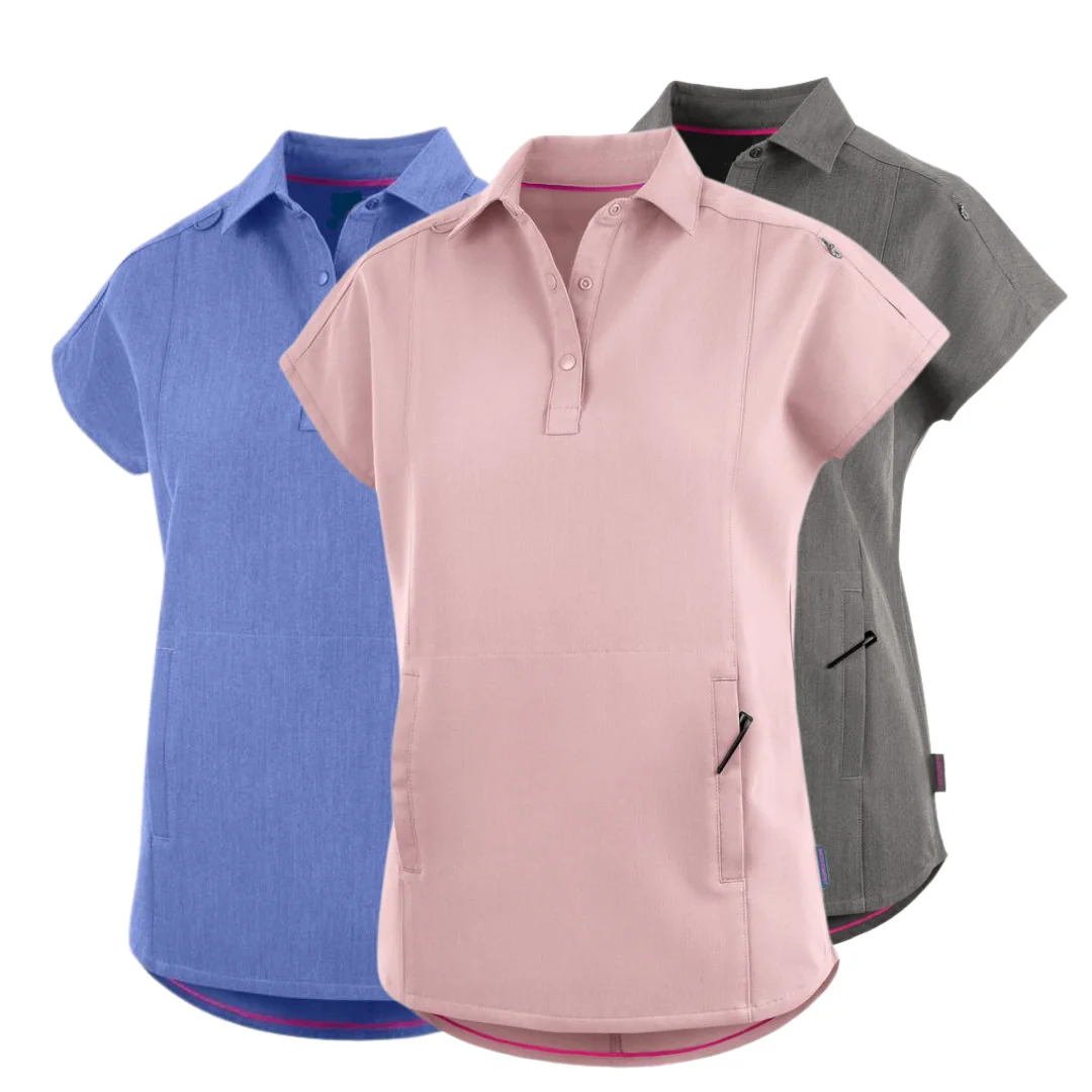 BEST SELLING Top Scrubs nursing customize design & logo Medical Uniform hospital clothes for women - Saomai FMF VN uniform