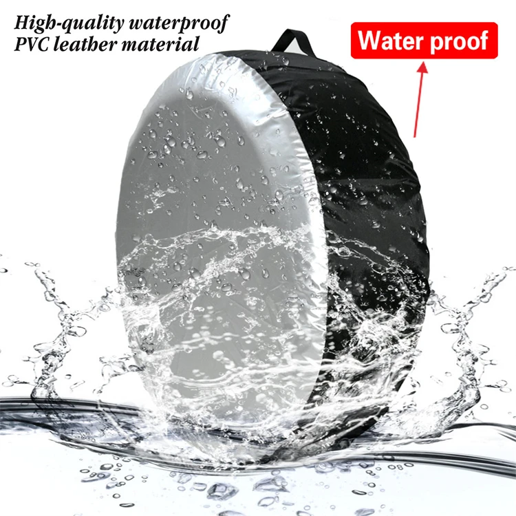 New Style Universal Spare Car Tyre Cover Storage And Carry Bag Cover Holder Tote Tire Cover