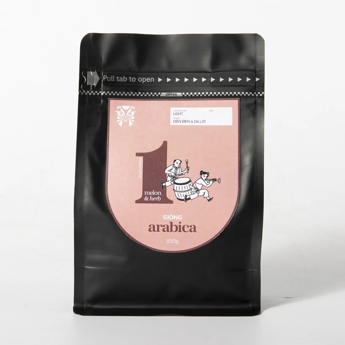 100% Высококачественные жареные кофейные зерна из арабики GIONG Blend 1 лечебный кофейный легкий жареный в цельных Зернах