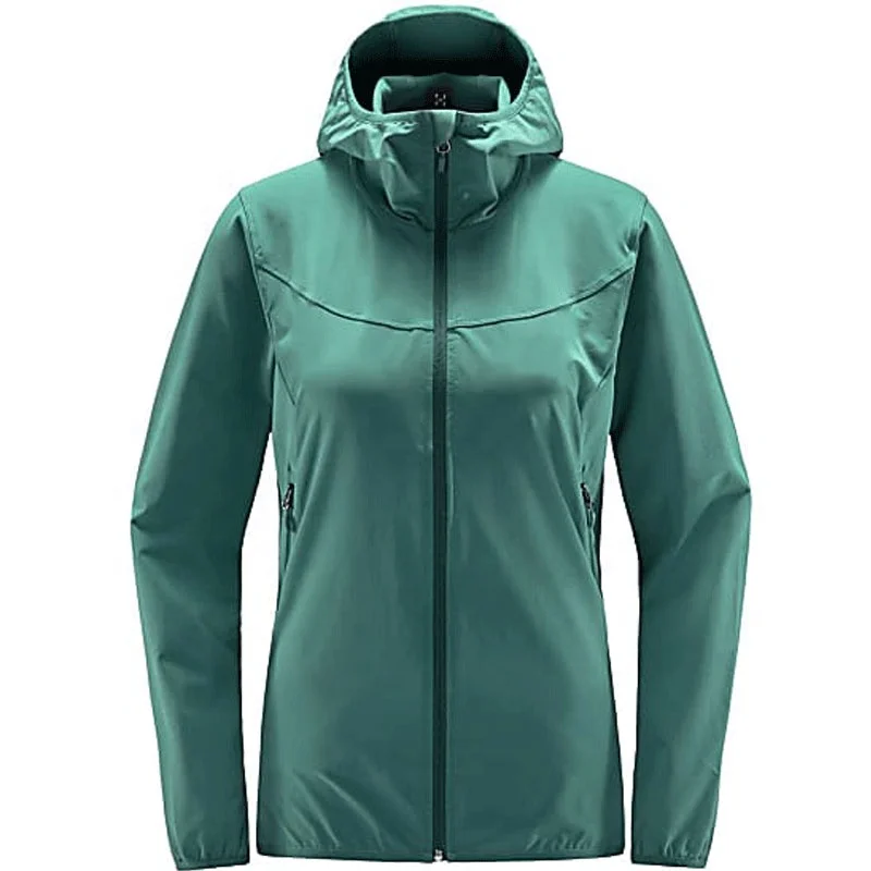 Customized breathable outdoor waterproof softshell jacket high quality sports for Women