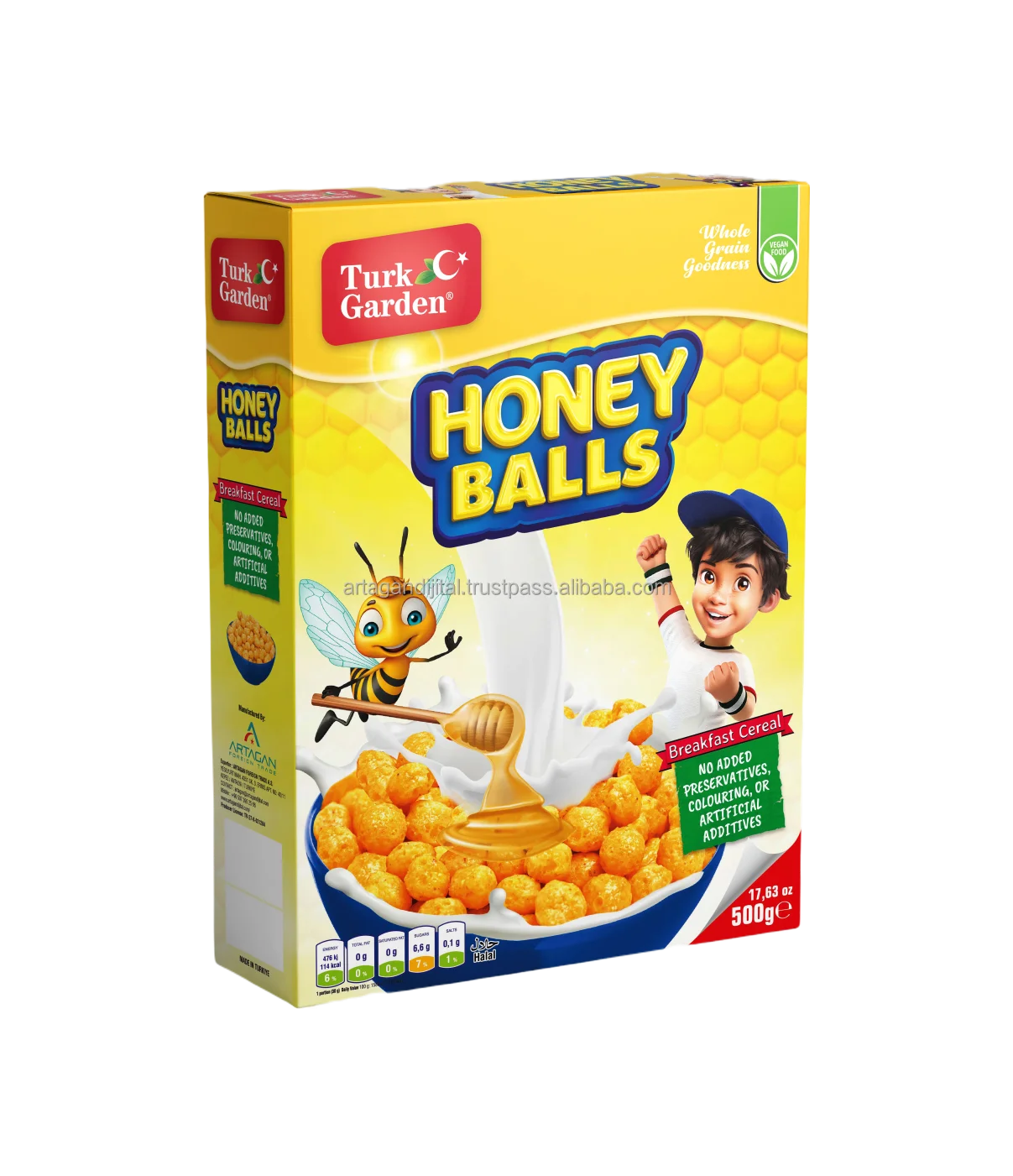 High Quality Breakfast Cereals Honey Balls