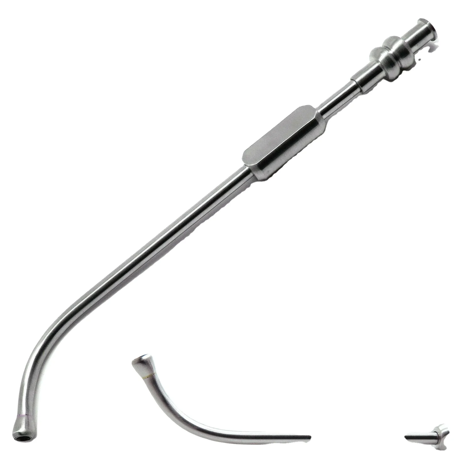 Sinus Cannula Suction Tube 4mm Dental Surgical Implant Stainless Steel