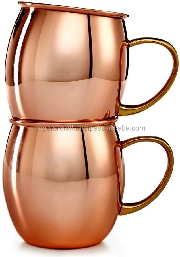 BEST SELLING 100%PURE COPPER MOSCOW MULE MUG BEST DESIGNS VODKA SHOT GLASS AND MUG FOR HOME USE PARTY AND BARS