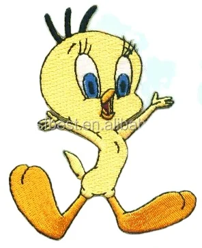 Fabric  Embroidery Custom Design Cute Cartoon Patches for Clothing