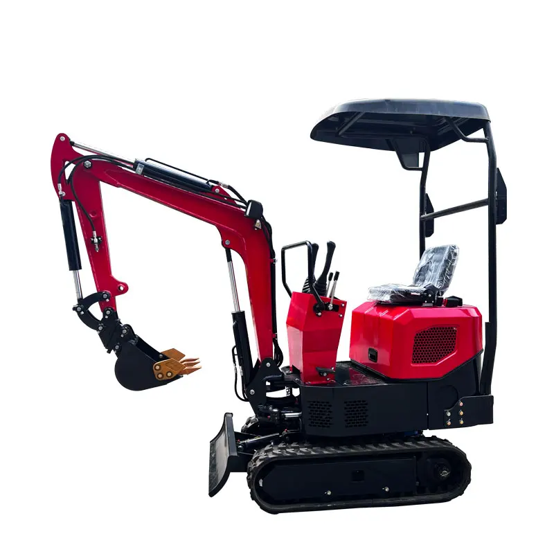 High Performance 1ton 1.2ton 1.5ton Mini Excavator