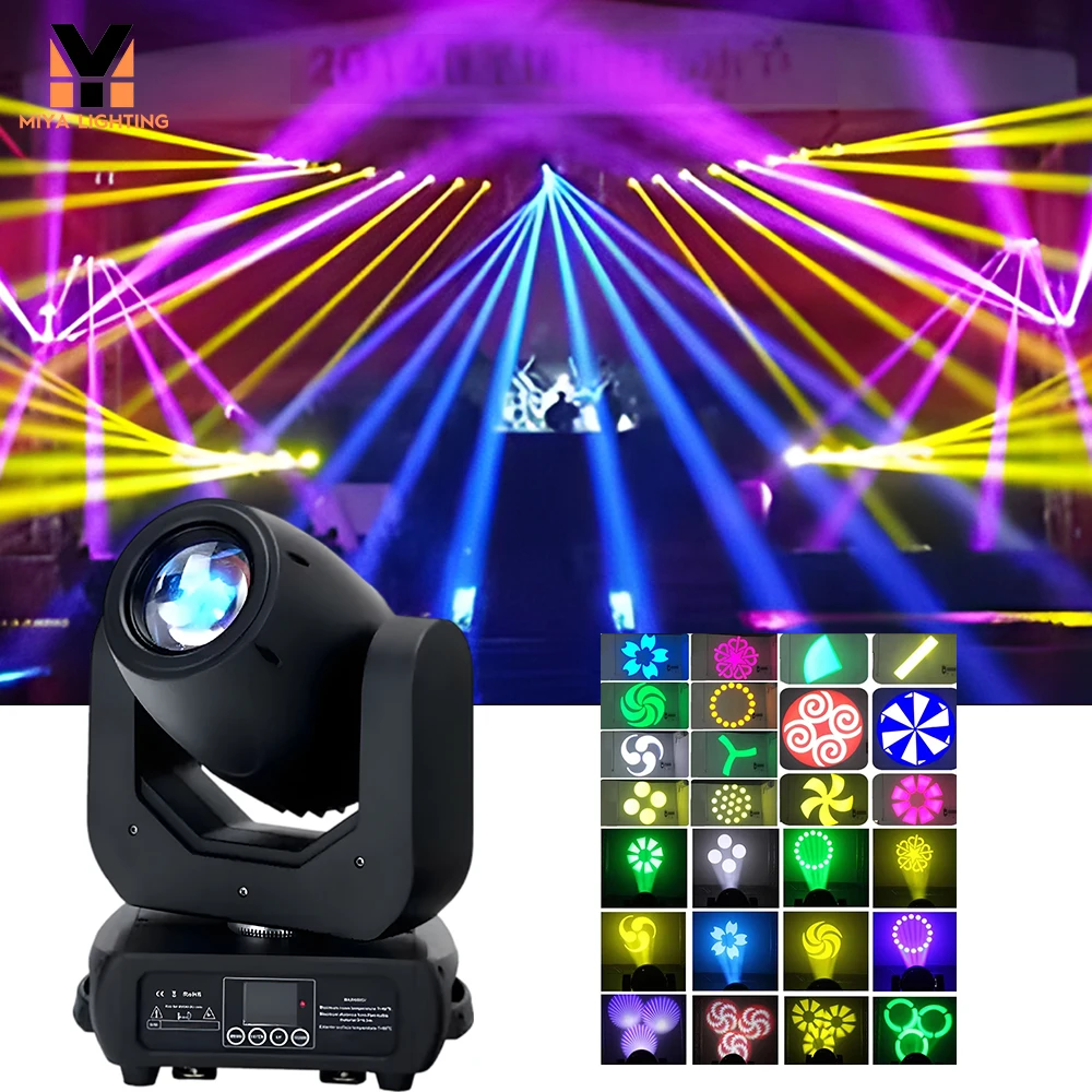 SM-A2150 световой сигнал высокой мощности 150 Вт Gobo Spot Moving Head Light для музыкального шоу и DJ Disco