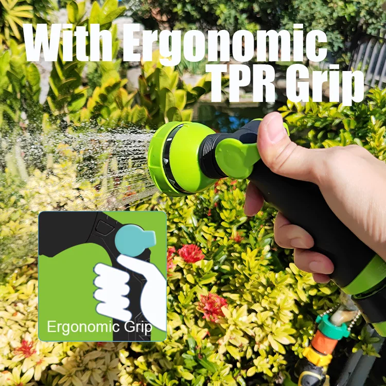 Water Gun 10-Pattern Hose Nozzle