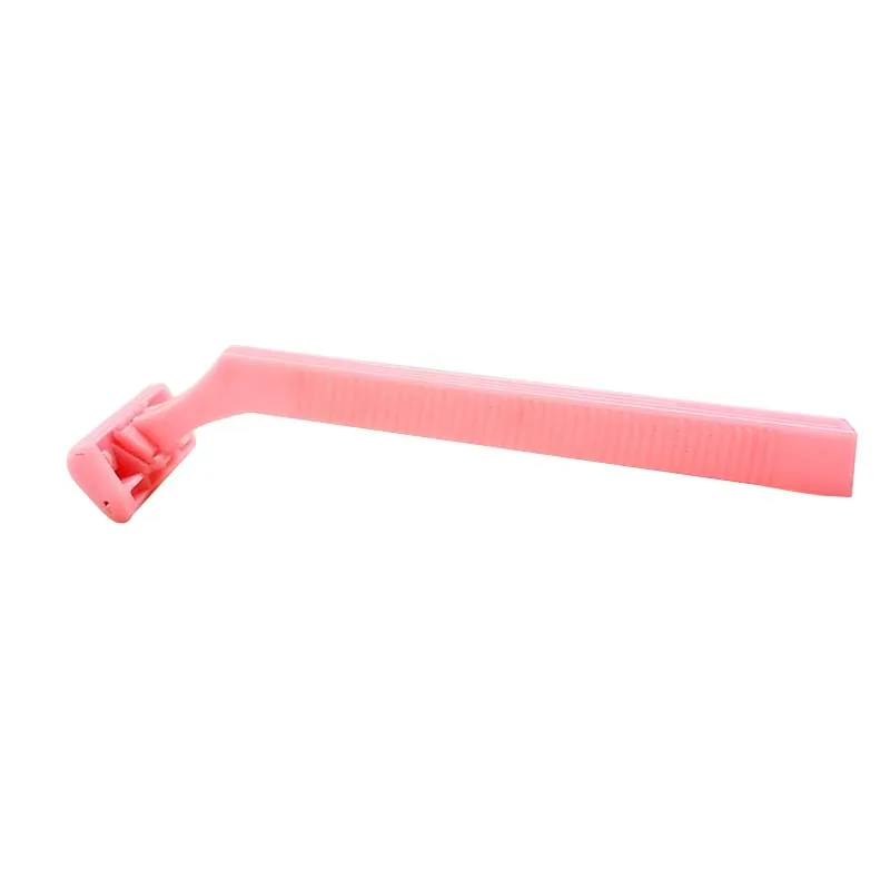 Pink Color Twin-Blade Safety Shave Razor Disposable Stainless Steel Blades Made in Viet Nam