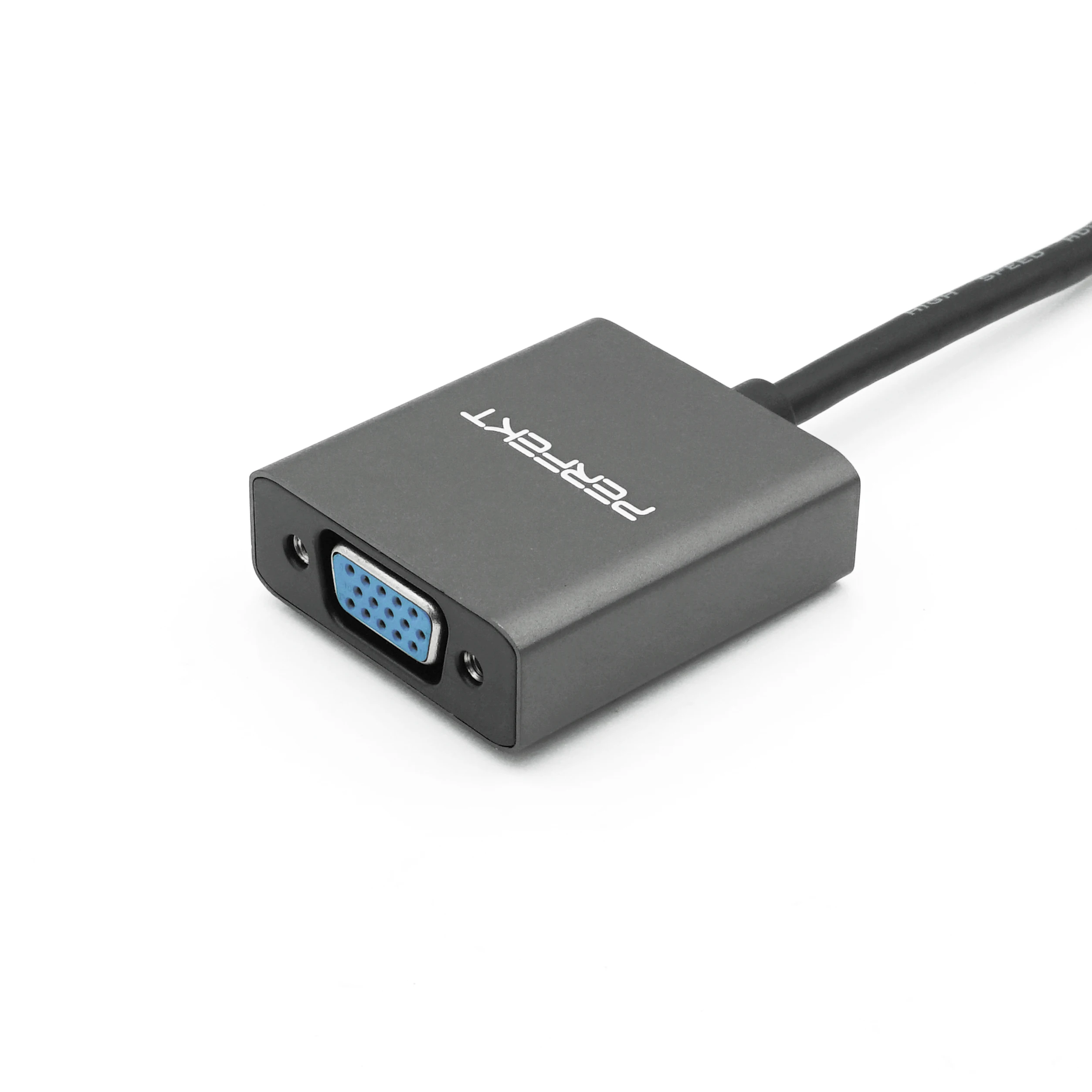 Aluminium HDMI to VGA Male to Female Cable HDMI Adapter