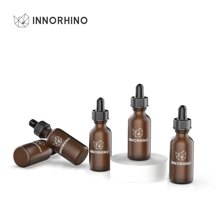 Intimate Lubricant Empty Pharmaceutical Amber Glass Bottles INNORHINO