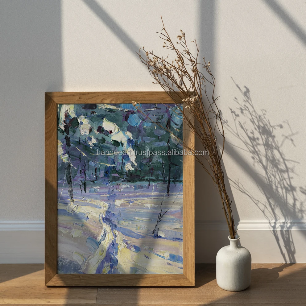 Wall Art Canvas Printing colorful oil painting abstract Wholesale Factory from Vietnam oil color for painting