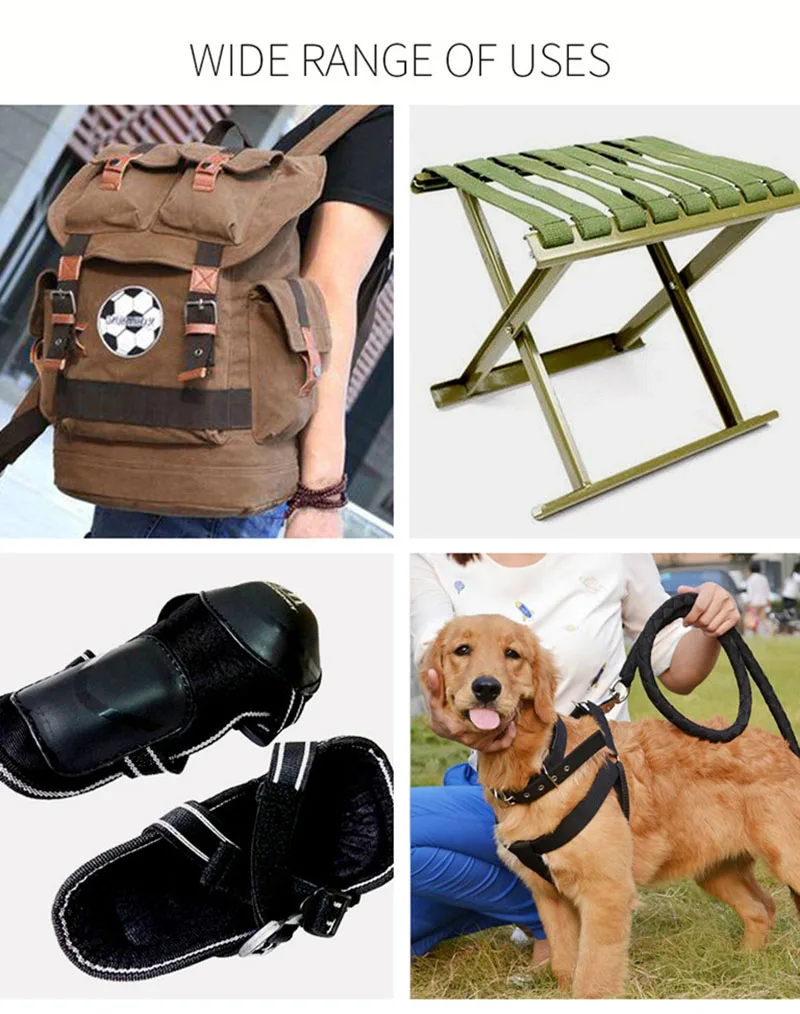 Manufacturer Price Pp Belt Polypropylene Webbing Color Band Bag Shoulder Strap Portable Belt