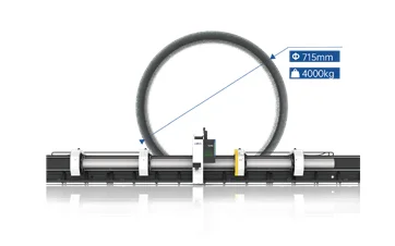 Metal Steel Tube Pipe Industry Machinery Equipment Heavy Duty Fiber Laser Cutting Price