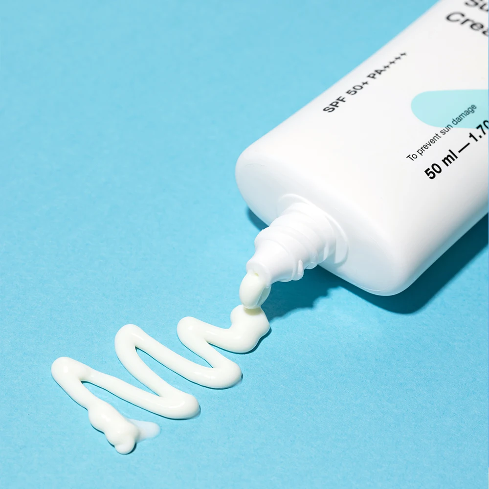 TIAM 50ml Daily Sun Care Cream SPF 50+ PA++++ Korean Sunscreen with Niacinamide