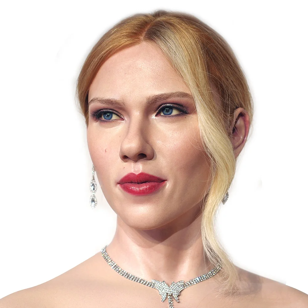 Super Realistic Attractive Female Celebrity Silicone Life Size Wax Figure for Indoor Playground