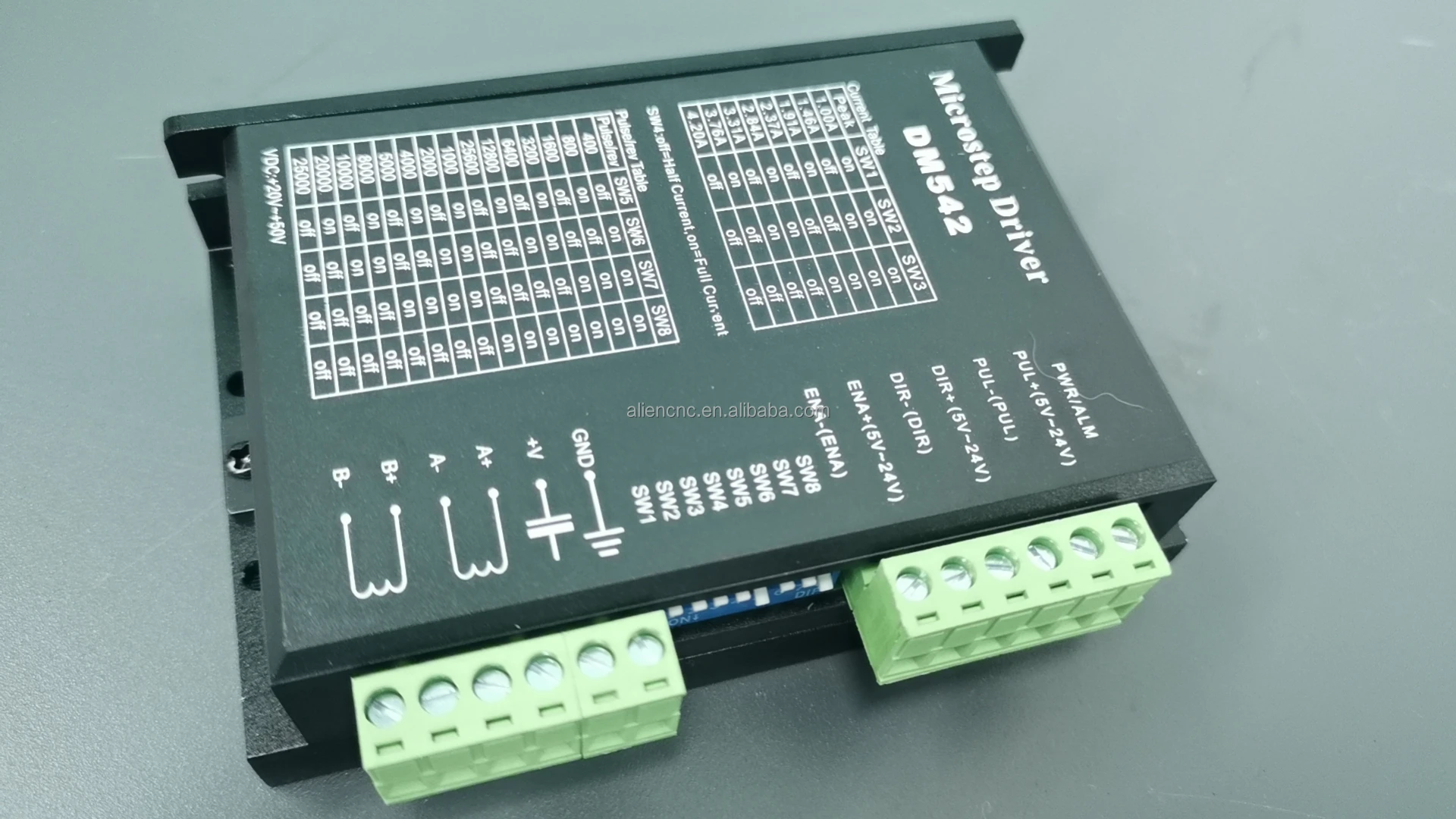 Low Heating Compact Design Microstep Driver 5-24V Equipped for Life Column Rotary Axis in Laser Marking Machine