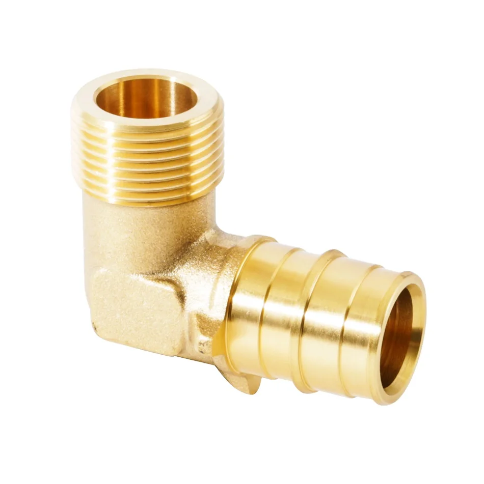RITABLE Elbow Brass Fitting Brass Compression Fittings For Underfloor heating Pipe