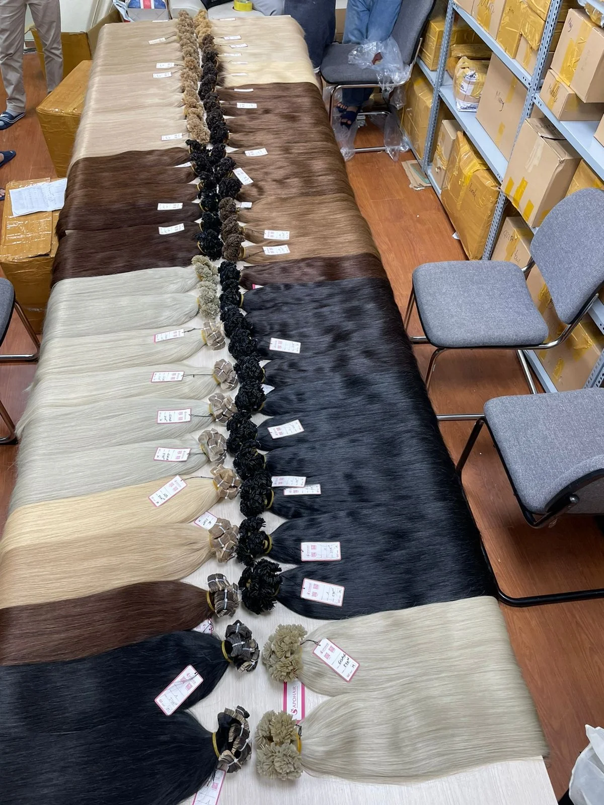 WHOLESALE PRICE FOR BIG ORDERS HUMAN H AIR EXTENSION HOTTEST DISCOUNT PROGRAM