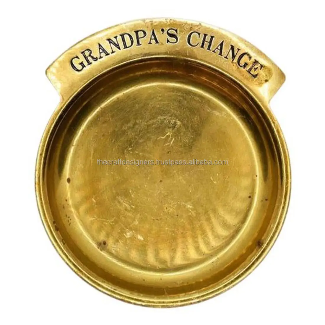Brass Attached 2 Mangoes Ashtrays Hand Engrave Designing Best Selling Tabletop Ash Tray Cigar Ashtray Lightweight Metal Ashtrays