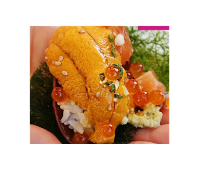 Натуральные морские икры, Корейская еда Omakase, лучшие ингредиенты для приготовления суши, морские водоросли, паста, рисовая лапша, свежий остров Чеджу