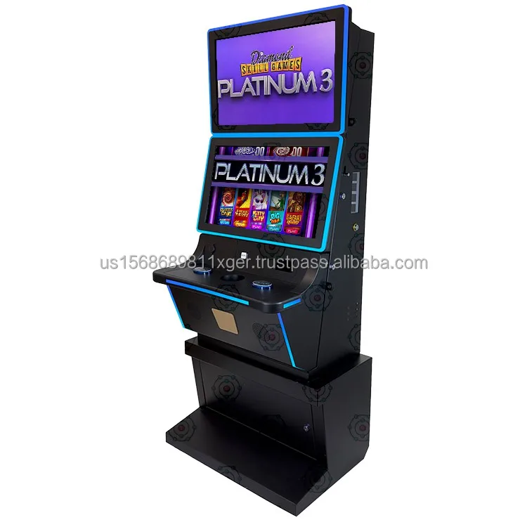 2024 New Materials 27 Inch Dual Screen High-Resolution Deluxe Metal Game Machine Platinum 3 Skill Game