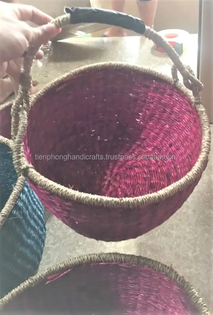  Многофункциональный набор из 5 шт. настенных подвесных корзин морских водорослей/плетеных корзин/африканских