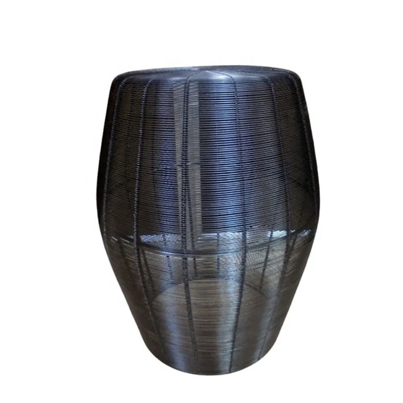 Современная круглая железная табурет персиковая оттоманка мебель для гостиной аксессуары на заказ ремесло мужской корабль