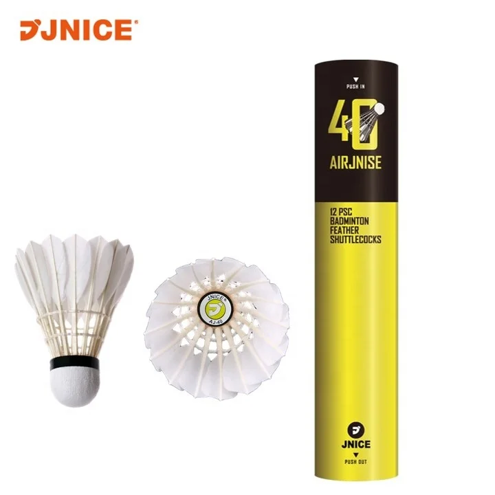 Good endurance goose feather shuttlecock for professional player