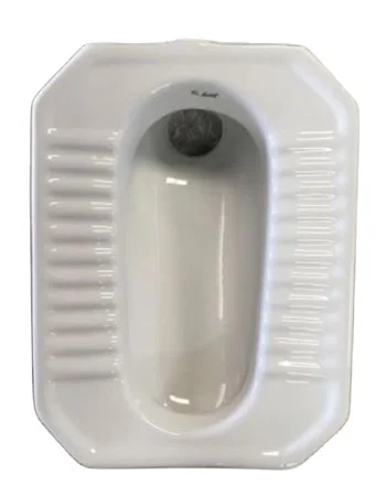 Modern MD Ceramic Squat Pan Toilet for Hotels and Apartment
