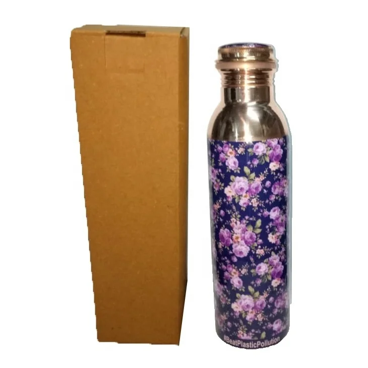 Home Decorative Top Sell Unique Design New Stylish High Quality Indian Handicraft Item Copper Water Bottle Drinking Mug Durable