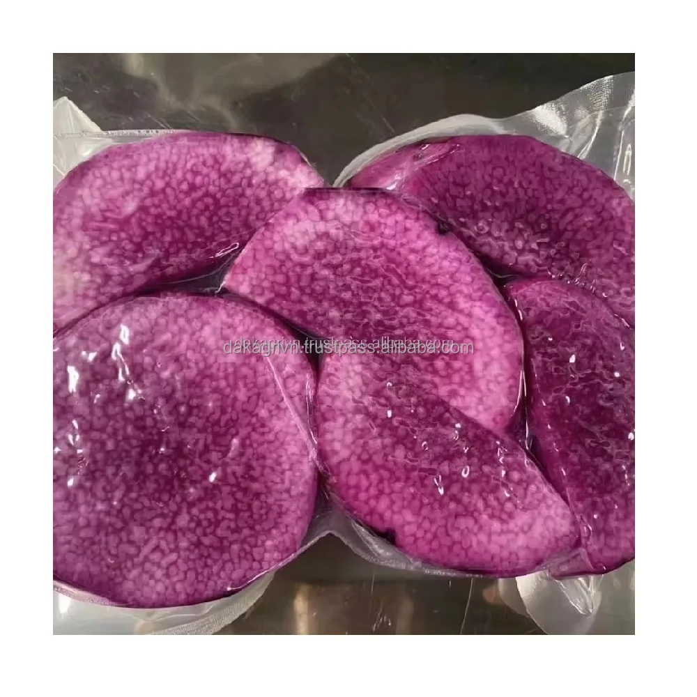 Вакуумная упаковка для замороженного фиолетового яма