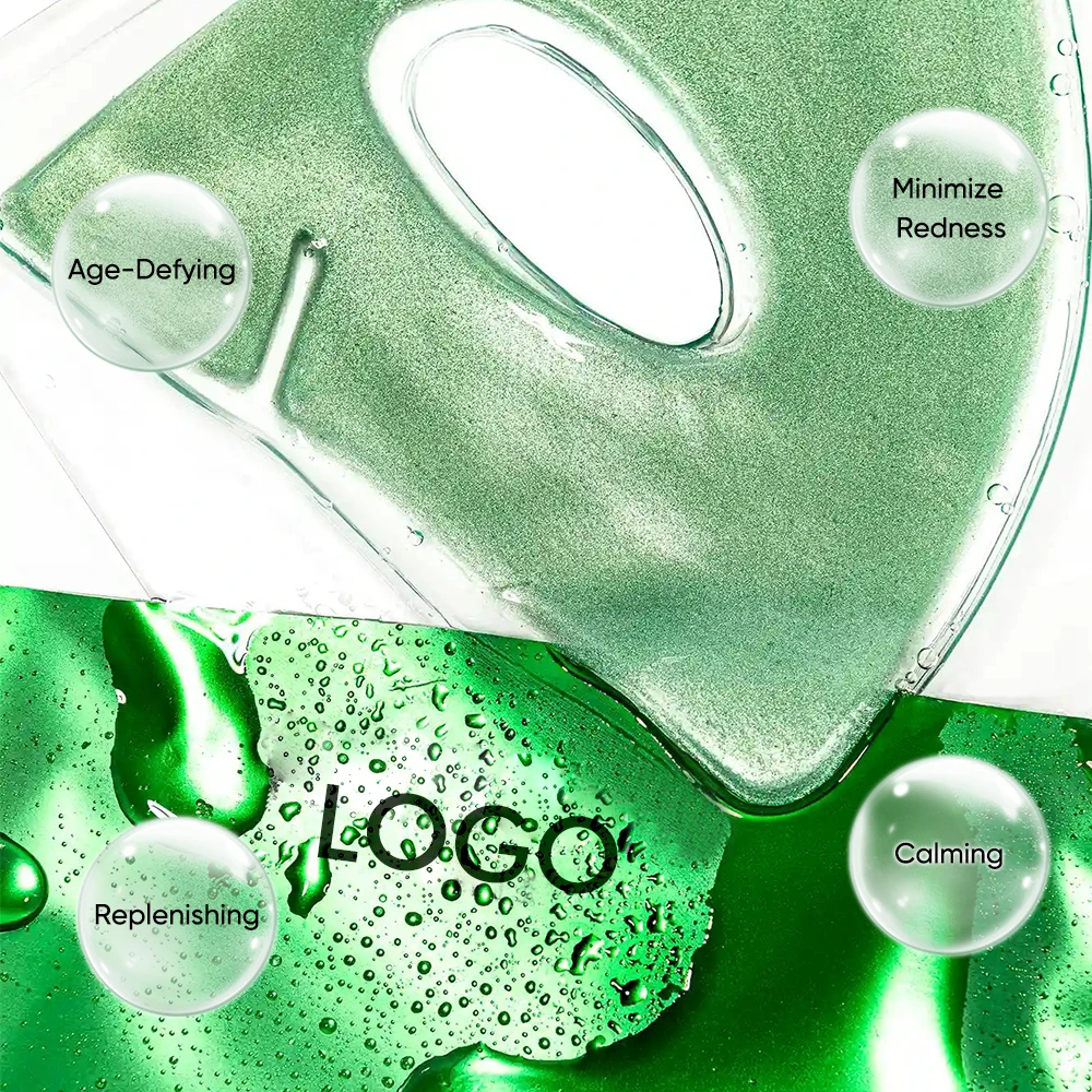 Private Label Clarifying Pore-Minimizing Exfoliating Hydrogel Gel Hydrating Black Pearl Detox Face Mask For All Skin Types