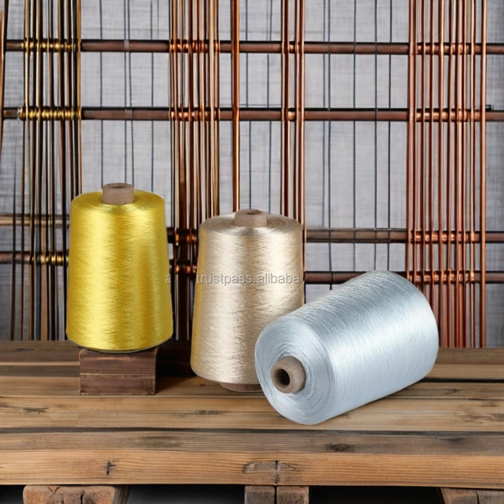 Wholesale 100% Polyester Yarn 30S/1 NE 15s/1 Ring Spun Sewing Raw Pattern Filament Style Recycled Features for Weaving Knitting